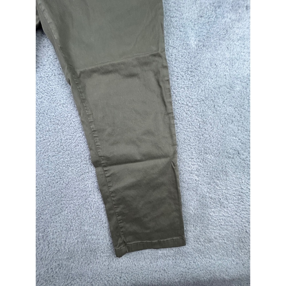 Mavi Jeans Johnny Slim Leg Chino Pants Mens 38x28 Olive Green Cotton Stretch - Picture 4 of 14
